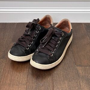 UGG Black and Tan Women's Sneakers